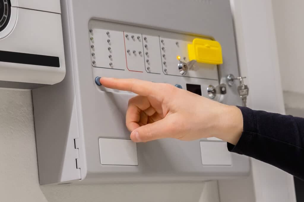 Alarm-Panel Montage GSP Sicherheit