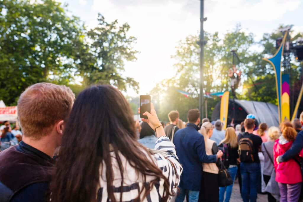 Großveranstaltung mit Veranstaltungsschutz